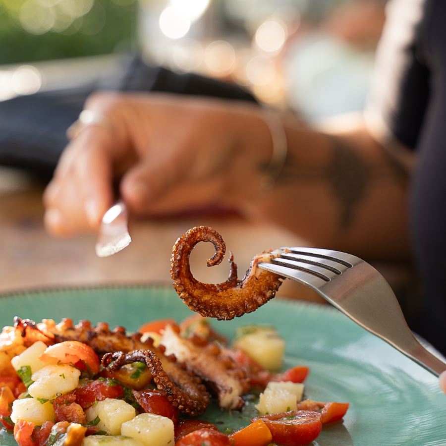 Fresh seafood