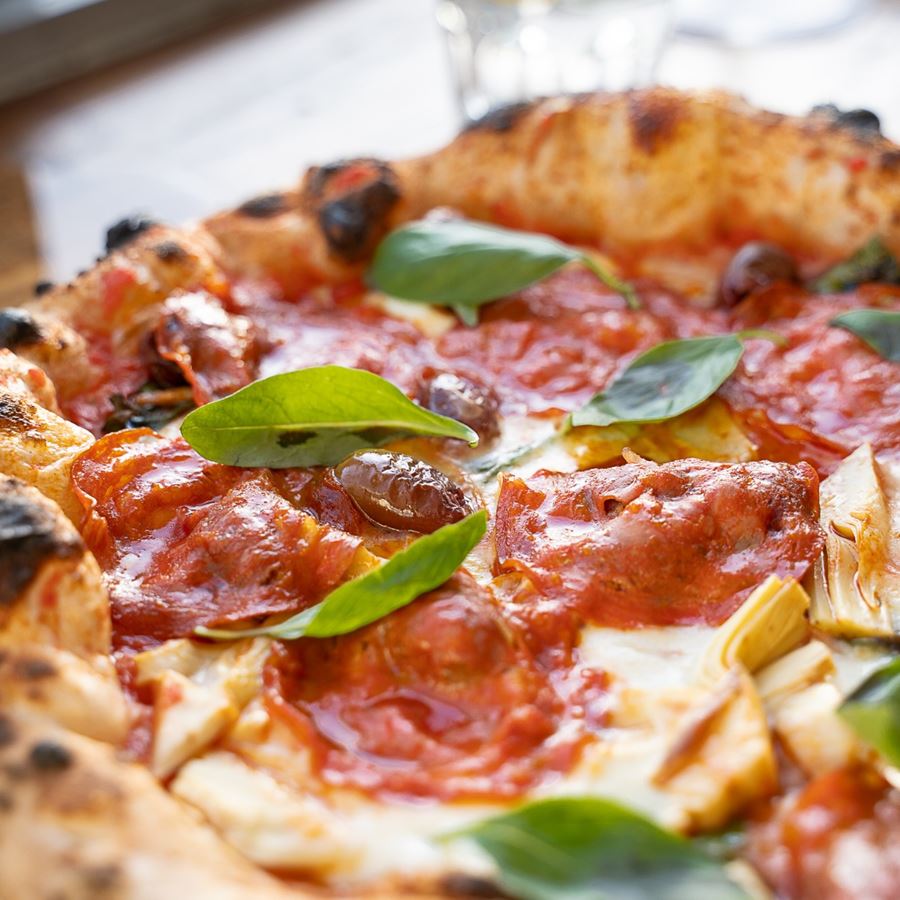 Pizza close up